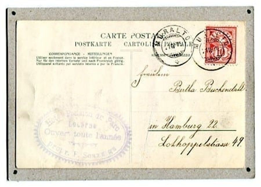 Cartoline postali: Locarno, Castello Di Ferro – Usato da Ottikon b.Kemptth. venduto da Neptun1974 1