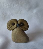 Eule Figur Naturstein Handgemacht und jedes einzigartig