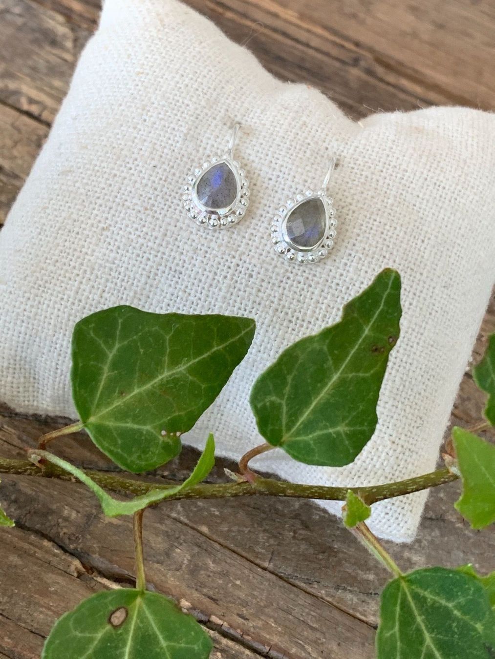 Orecchini pendenti & Orecchini a lobo: Tolle LABRADORIT Ohrhängerli Silber 925 – Nuovo e nell'imballaggio originale da Rombach venduto da Ivreajewels 4