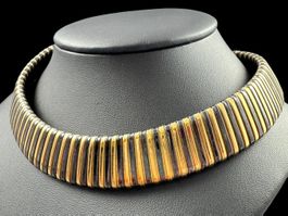 Designer-Collier aus Gold und Titan Länge 40.7cm *S2172