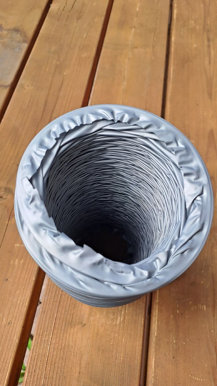 Lüftung: Abluftschlauch pvc 6m lang 10cm durchmesser – Neu und originalverpackt aus Etziken von kre_c6vd 1
