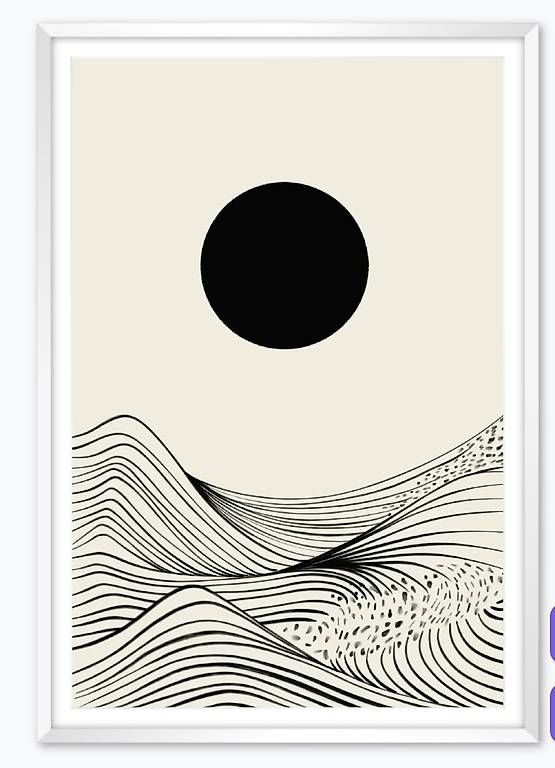Posters & Illustrations: Bild/Poster geramht – D'occasion à Bern par sil_yx2m