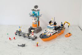 LEGO City 7739 Coast Guard Patrol Boat & Tower 2008 (📖)
