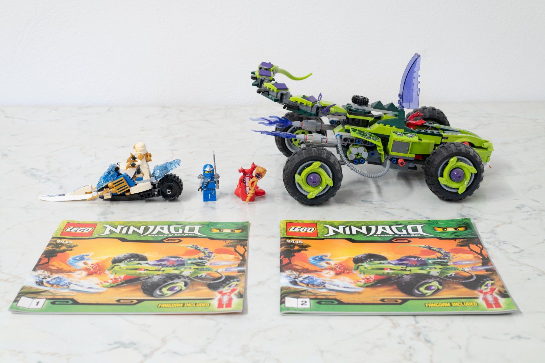 LEGO Ninjago 9445 Fangpyre Truck Ambush 2012 (📖) (Gebraucht) in Gorduno ...
