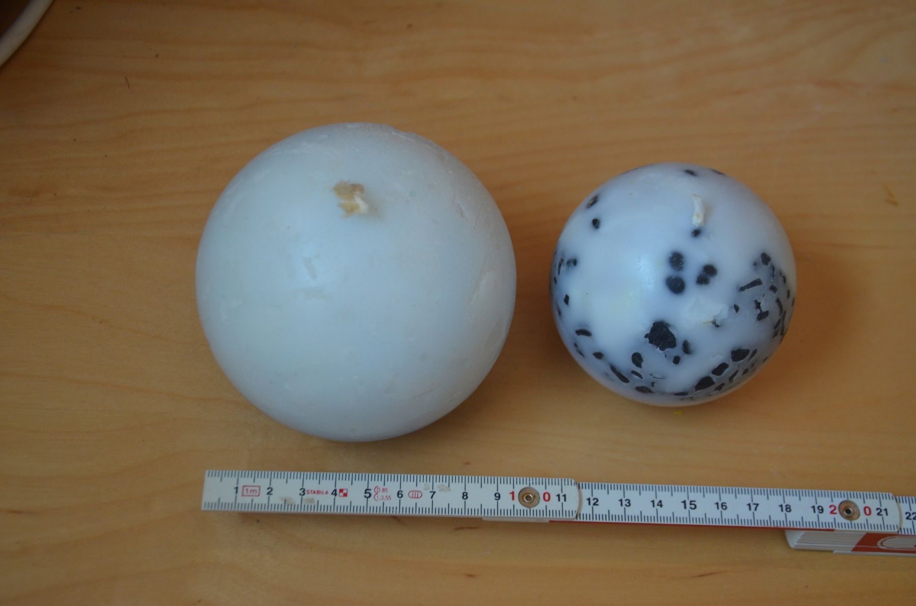 Candele: DEKO KERZE NEU - 2 STUCK - HANDARBEIT – Nuovo e nell'imballaggio originale da Chiasso venduto da Dolly015 1