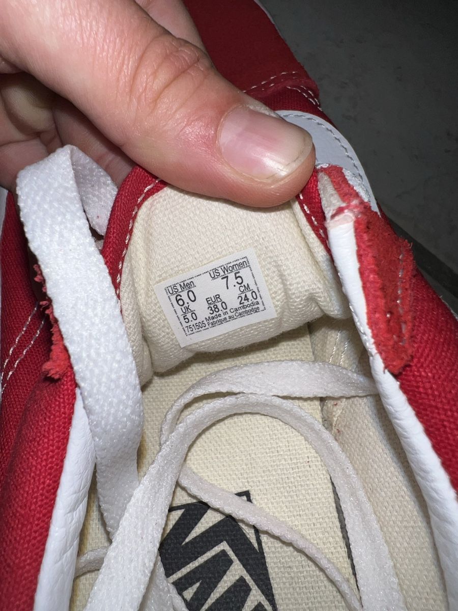 Vans Scarpe da donna: Rote Vans Old Skool, Grösse 38 – Usato da Felsberg venduto da brueli-97 2