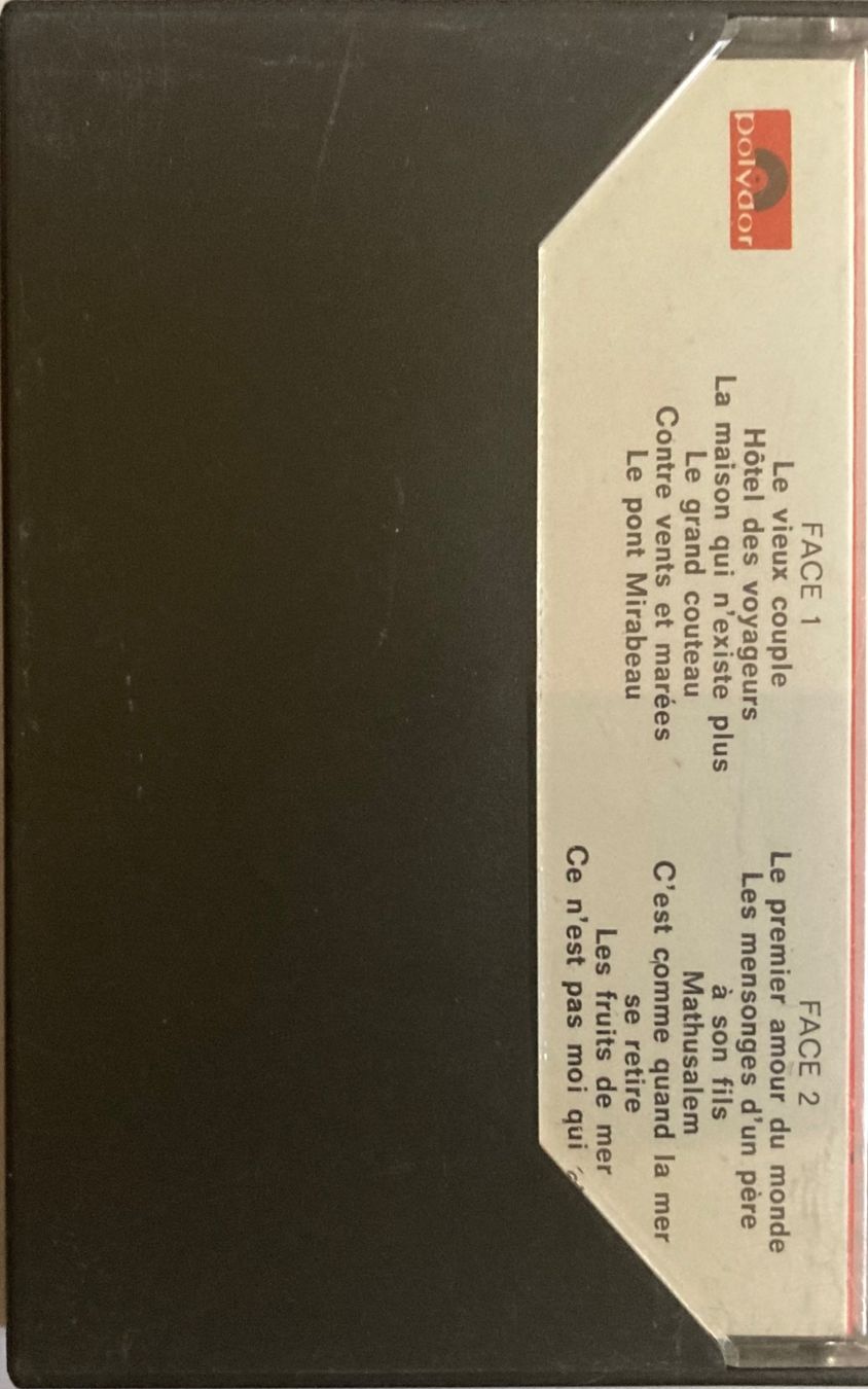 Musicassette: SERGE REGGIANI - SERGE REGGIANI – Usato da Poliez-Pittet venduto da Newtown-Records 1