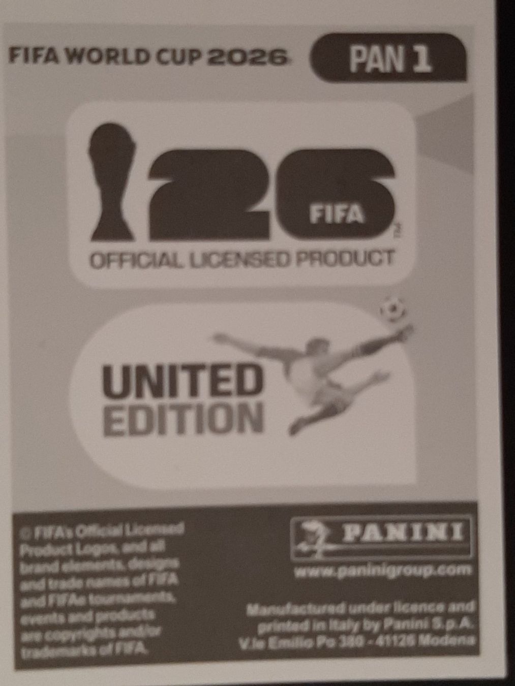 Panini Carte collezionabili: Panini 2026 PAN1 – Nuovo (secondo la descrizione) da Leuk-Stadt venduto da Meic 1