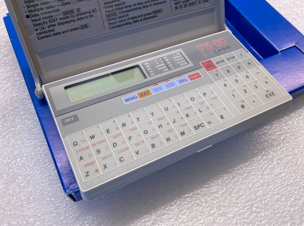 CASIO PB-80 Personal Computer mit BASIC Funktion (Gebraucht) in für CHF ...