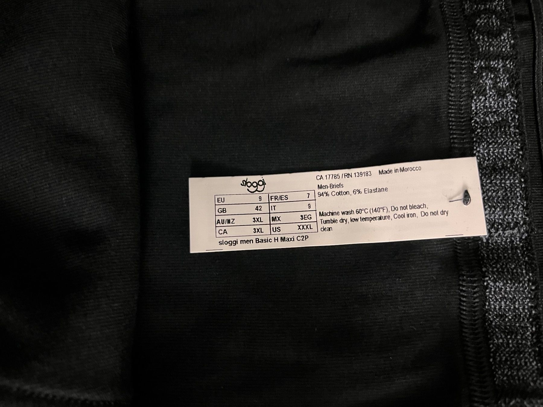 Sloggi Biancheria intima: SLOGGI, Slips Men Basic Maxi, Grösse XXXL, Schwarz,  2 Stück – Nuovo e nell'imballaggio originale da Rudolfstetten venduto da gst_g7xl 2