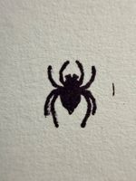 Stemplino Ministempel Spinne Halloween
