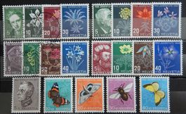 Schweiz PJ Kat. 117-137 */gest. 1946/50