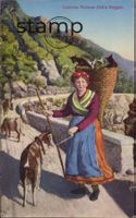 1920 AK Costume Ticinese (Valle Maggia)