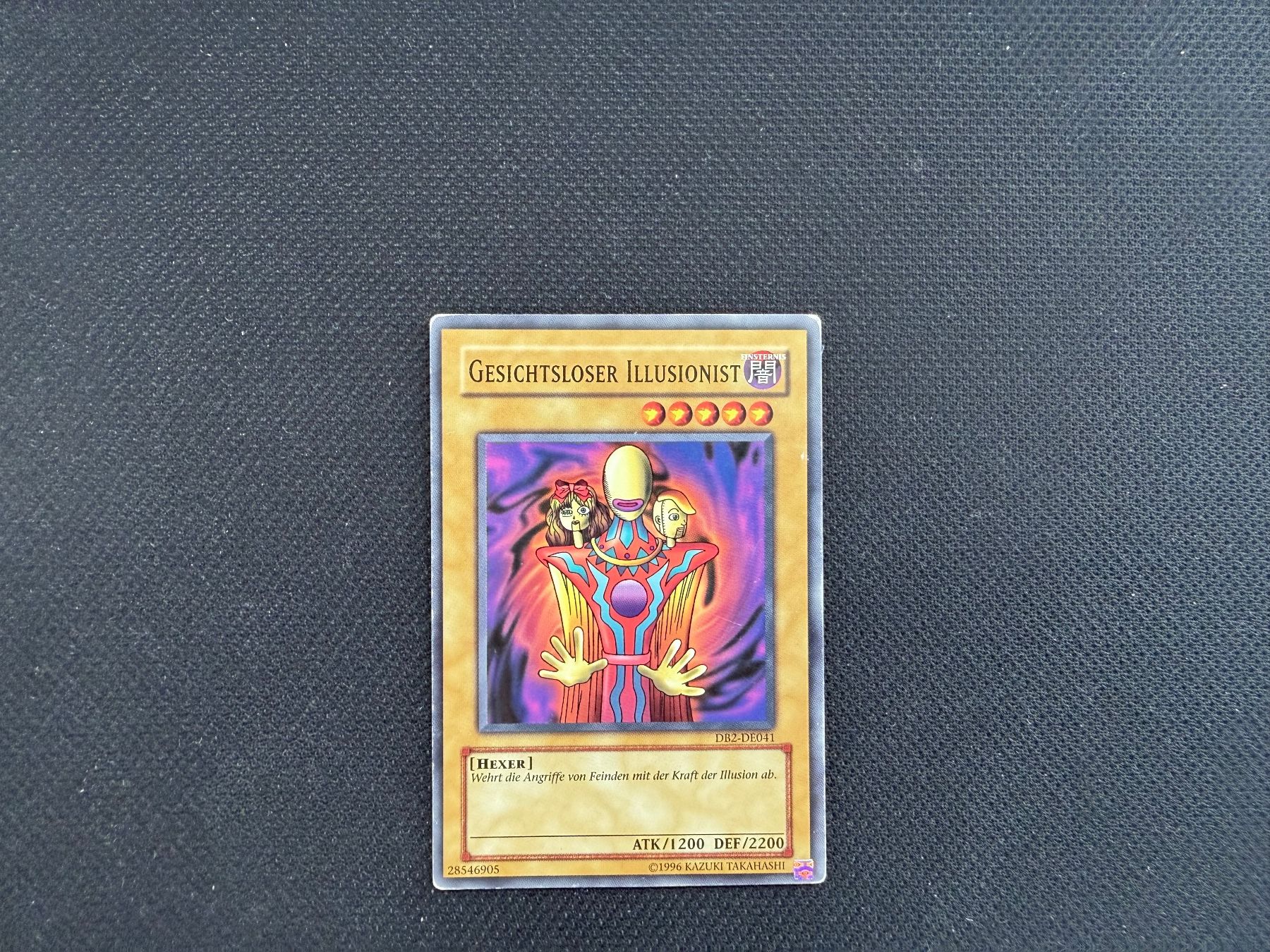Yugioh Carte collezionabili: Gesichtsloser Illusionist - DB2-DE041 – Usato da Zürich venduto da mountainwizard00