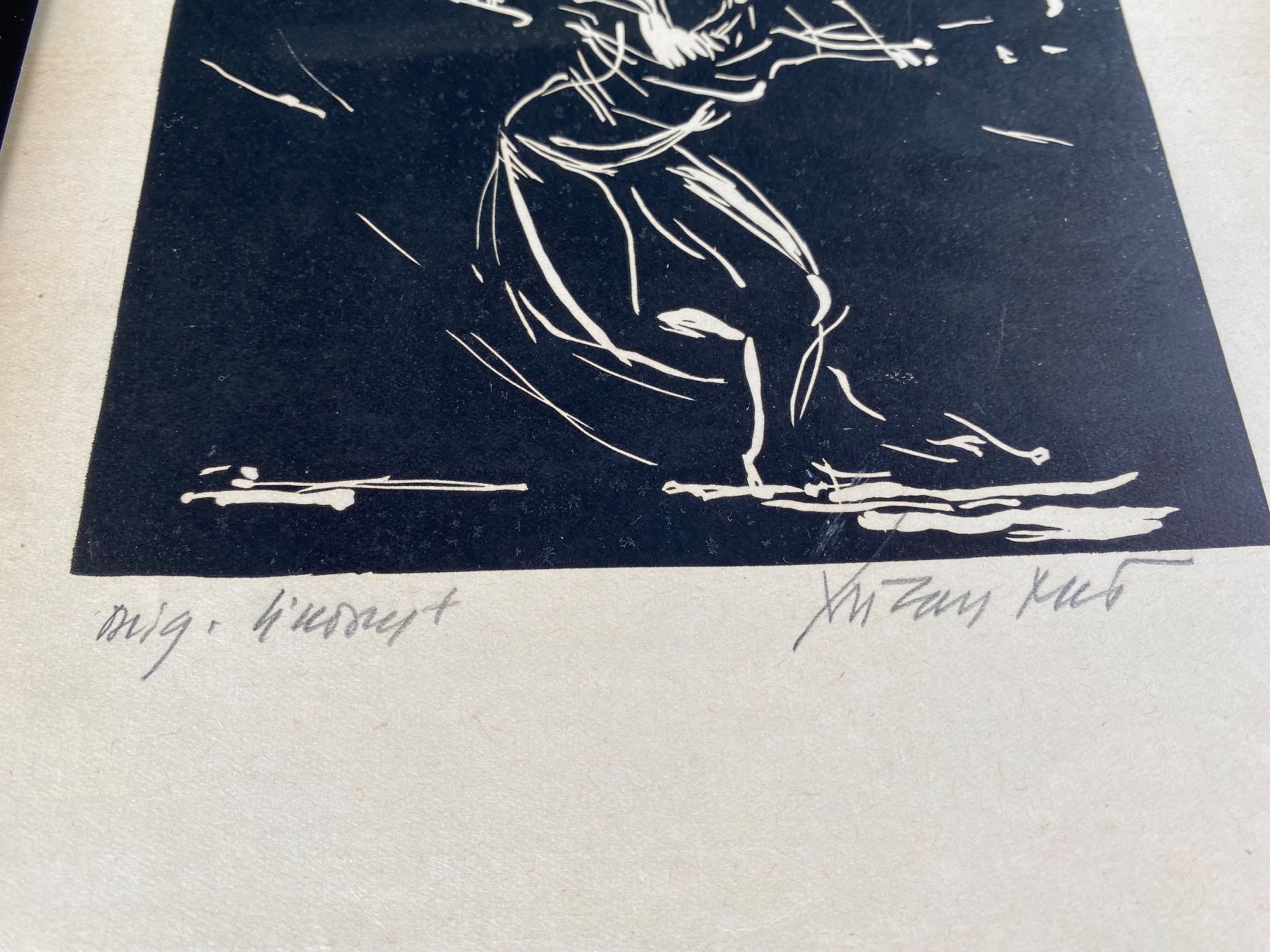 Grafiken & Lithographien: 2 Lithographien von Milan Med – Gebraucht aus Feldbach von Olive1 6