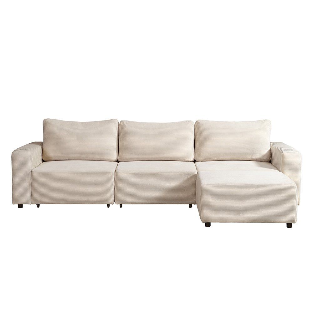 Divani: Modulares Schlafsofa VERA L - 295x168cm Beige – Nuovo e nell'imballaggio originale da Wallenwil venduto da toesstal-vertrieb 3