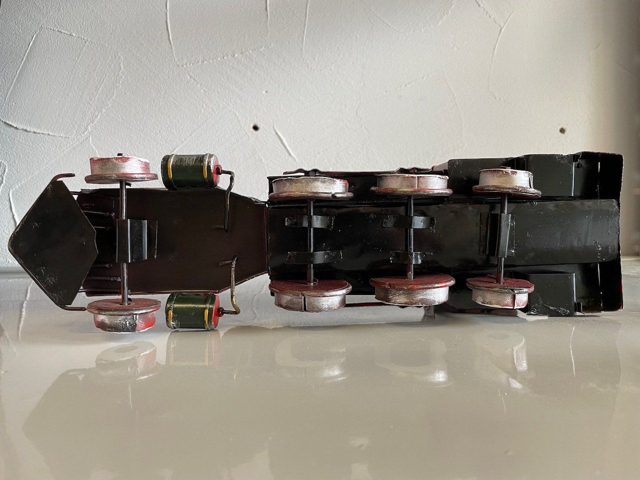 Modellini di ferrovie: Dampflokomotive Model Dampfloki metall – Nuovo e nell'imballaggio originale da Schaffhausen venduto da krokodilgena 5