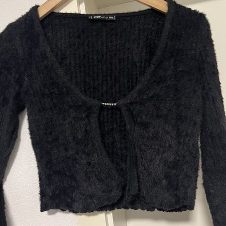Schwarze Strickjacke, Grösse XS, super Zustand! Winter 49