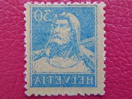 1924: Nr.160 kompletter Abklatsch, Zumstein Spez: 500.-+