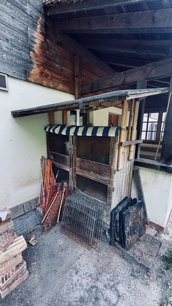 Gabbie, trasporto & Sicurezza: Kleintierstall aus Holz – Usato da Flüelen venduto da Sinfanger 2