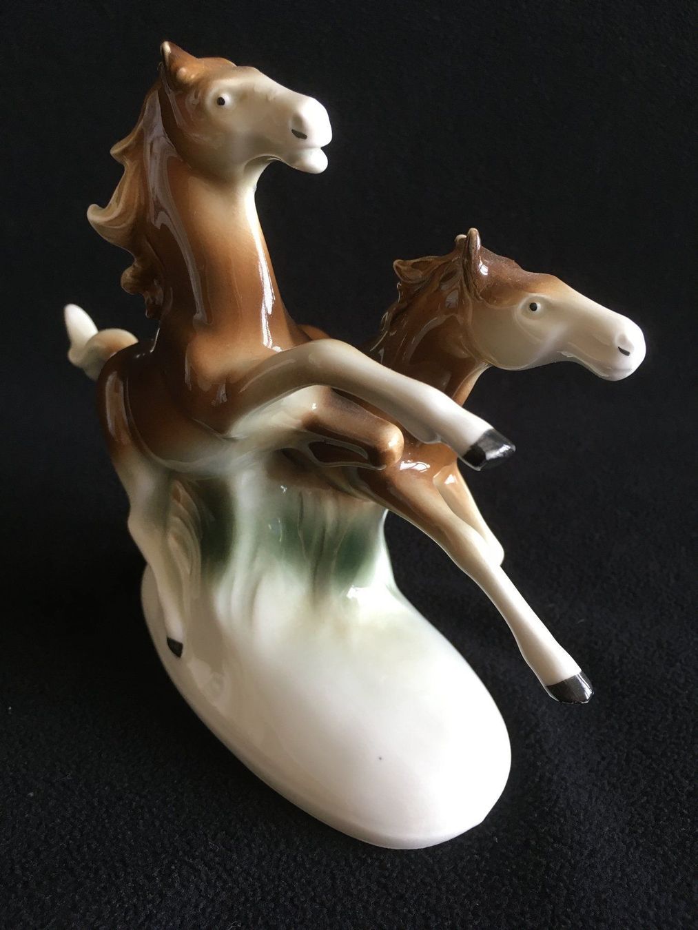 Statuette: Porzellan Pferde, Carl Scheidig, Gräfenthal – Nuovo (secondo la descrizione) da Basel venduto da ekaeufer 4
