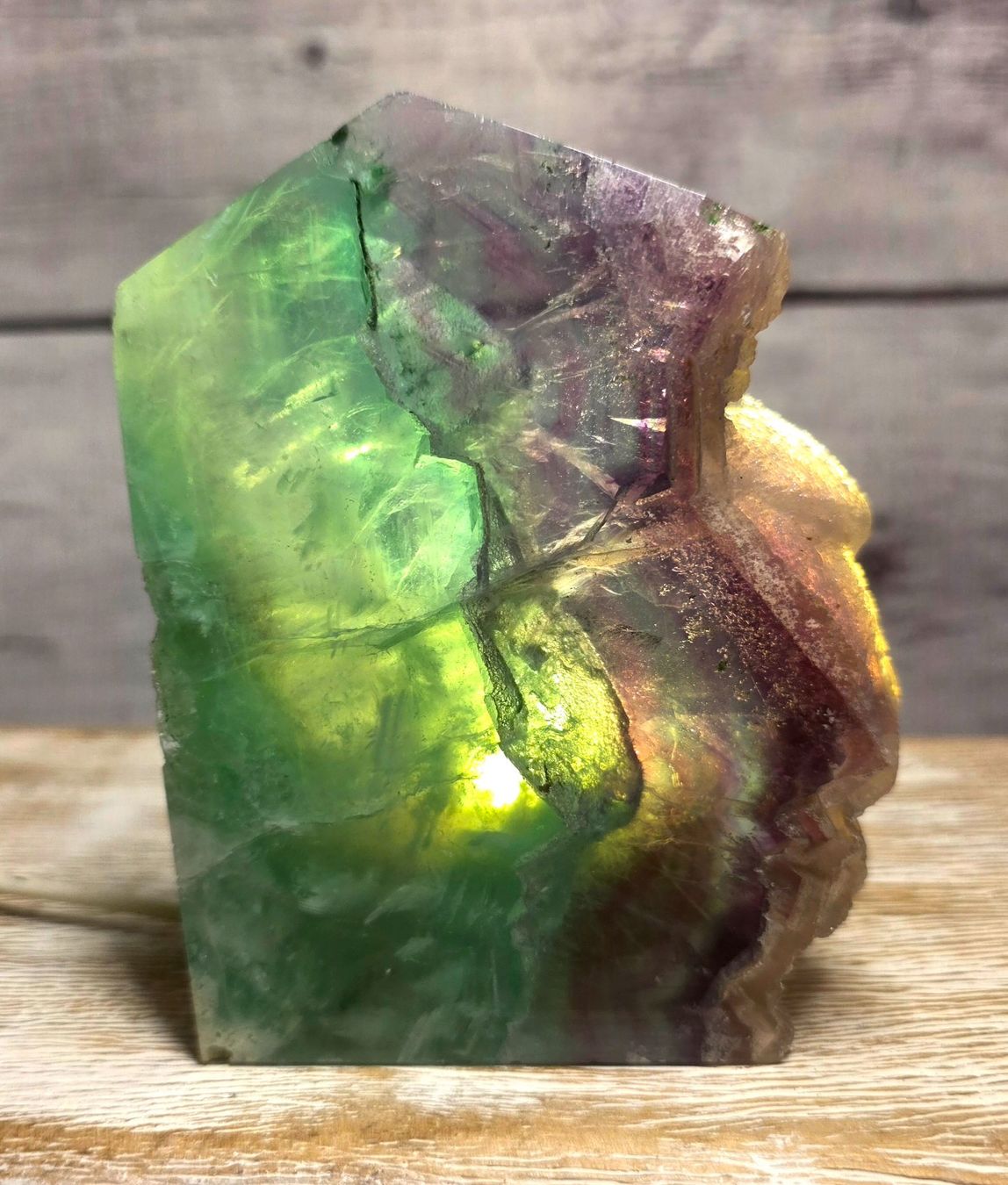 Minerali & Pietre curative: Fluorit 448g – Nuovo e nell'imballaggio originale da Matzingen venduto da Shay_Crystalz