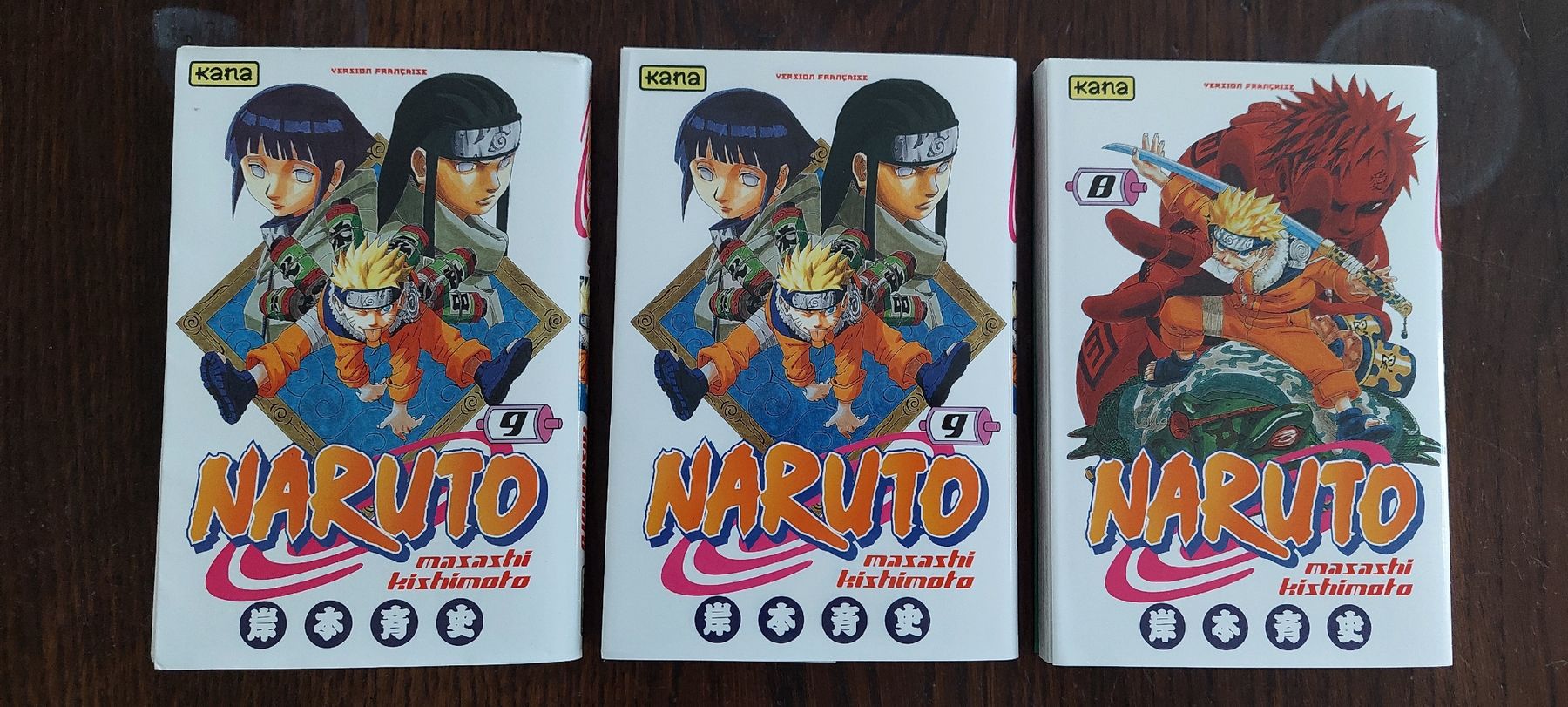 Libri: 2x Mangas - Naruto - Tome 8 et 9 - Neufs – Nuovo (secondo la descrizione) da Courtelary venduto da Chauvesouris