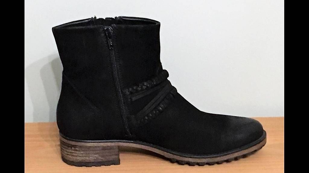 Scarpe da donna: Spm Textil/Wildleder Stiefelette schwarz Gr. 40 – Usato da Thun venduto da urs_p58q 1
