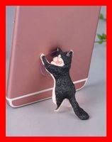 Handyhalter Katze Cat Schwarz iphone Samsung Nokia Holder