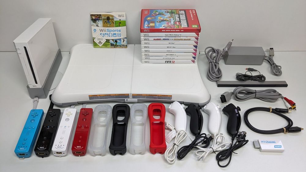 Grosses Wii Set für 4 Personen (HDMI) (Gebraucht) in Menziken für CHF ...
