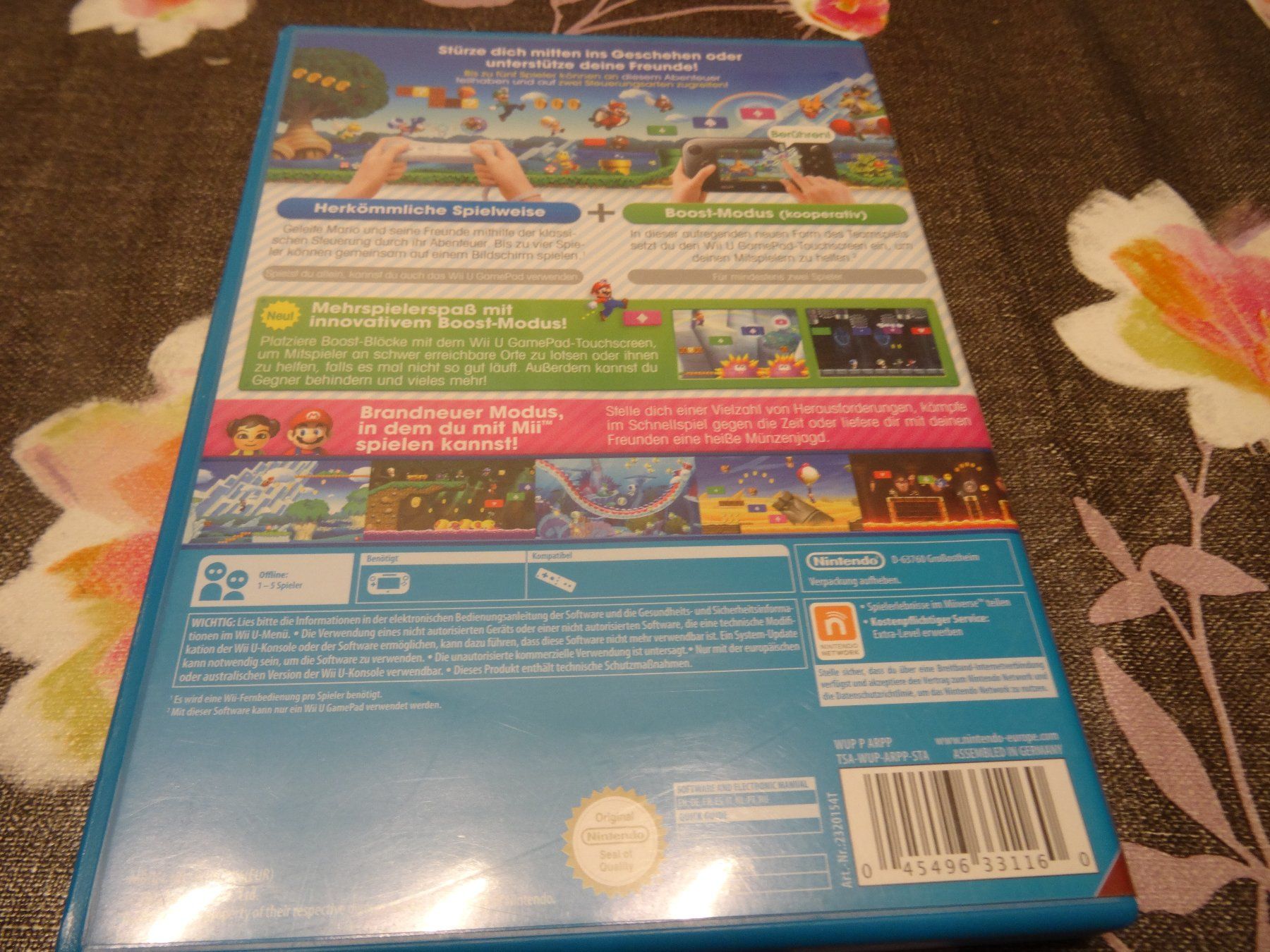 Nintendo Giochi: New Super Mario Bros. U WIIU – Usato da Olten venduto da Disc-Ausverkauf 2