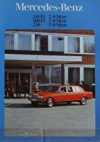 PROSPEKT | MERCEDES 240D/300D/250 - TYP V 123 | AB 07.1978