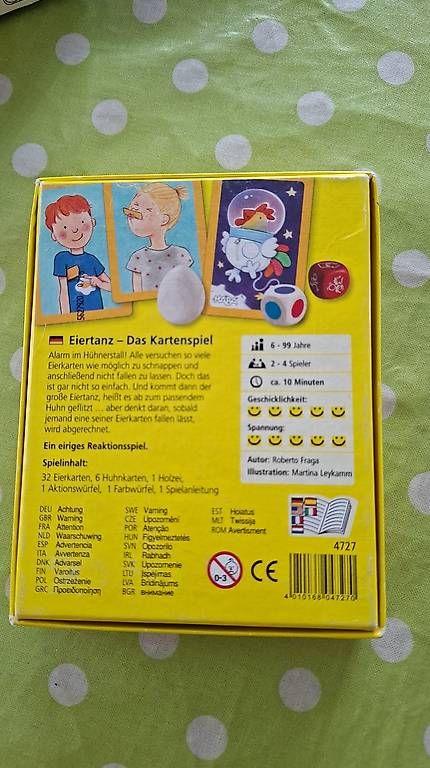 Jeux: Eiertanz-Spiel von Haba – D'occasion à Walde AG par Rohsi 1