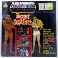 MASTERS OF THE UNIVERSE MOTU HE-MAN SHE-RA VINYL RECORD '85
