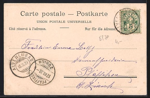Cartes postales: AK Chur, Coire, Panorama mit Kirche – D'occasion à Berlin par bartko-reher 1