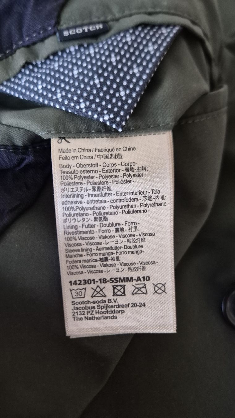 Cappotti: Scotch & Soda Mantel – Usato da Faulensee venduto da edart24 7
