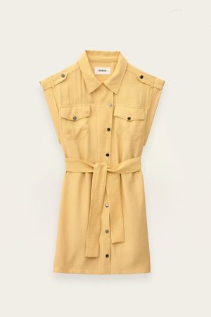 Robe chemise BA&SH - jaune - taille M-L