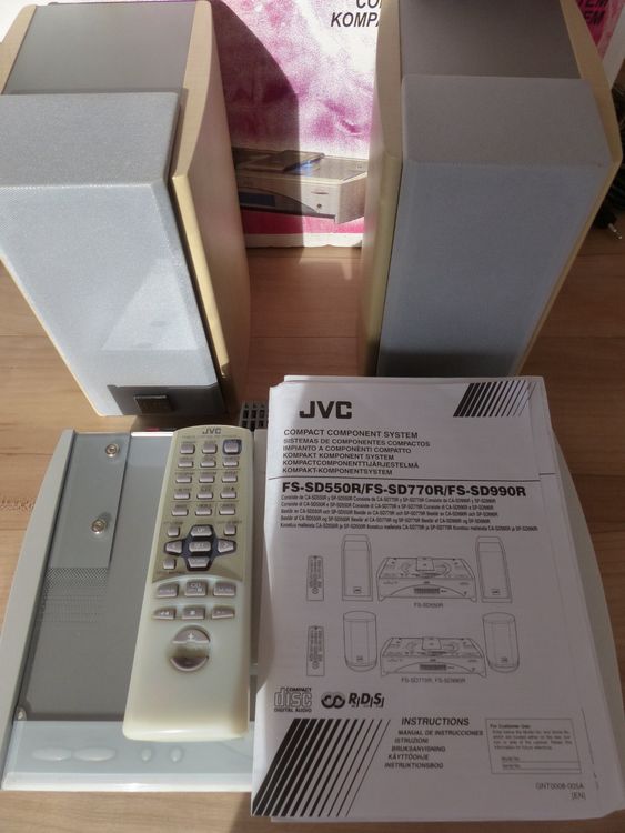JVC Stereoanlage, KompaktKomponentenSystem FSSD550R Acheter sur