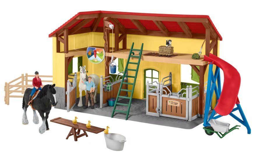 Schleich Giocattoli: Schleich Pferdestall – Usato da Hohentannen venduto da Hesschr