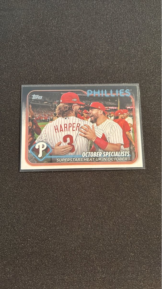 Topps Carte collezionabili: Topps Baseball Karte - Phillies October Specialists – Usato da Kaiseraugst venduto da Baum_12