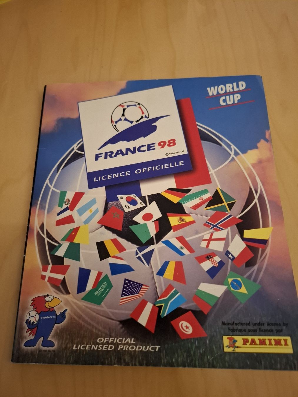 Panini Carte collezionabili: Panini WM 1998 Album – Usato da Zug venduto da Monz01