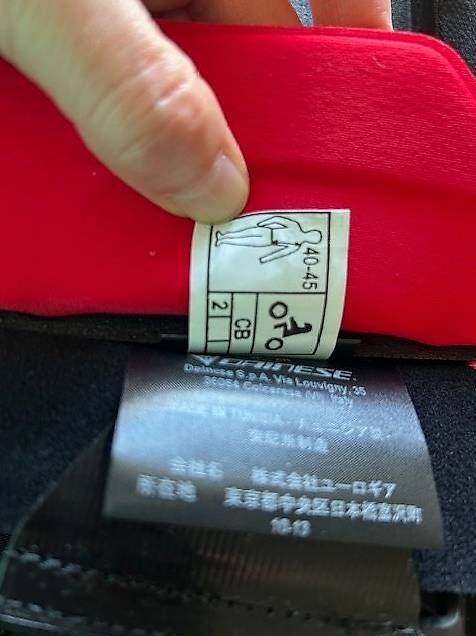 Protections: Dainese Rückenprotektor – D'occasion à Stansstad par car_t7j5 3