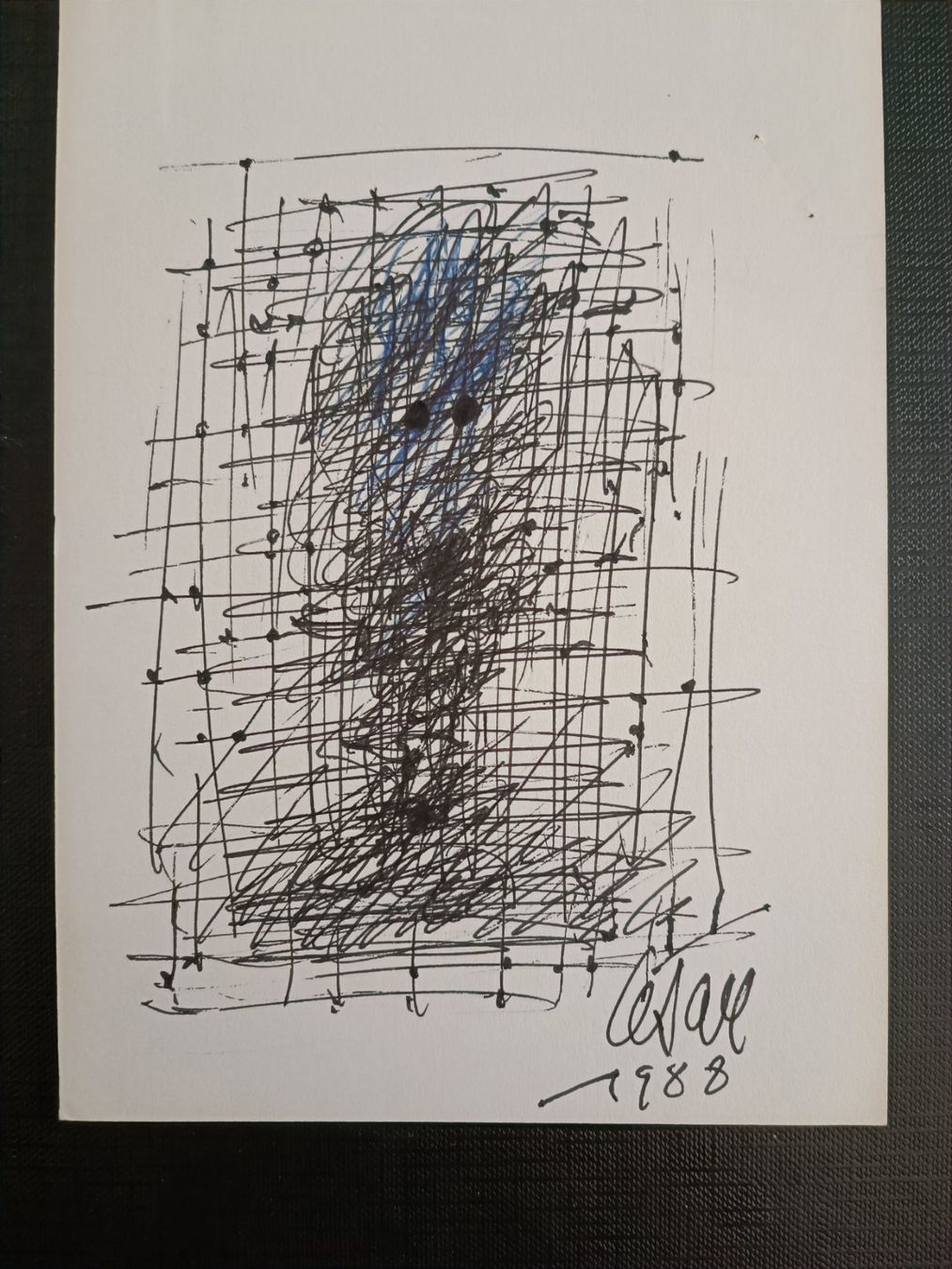 Tableaux: César - signierte Zeichnung – D'occasion à Menziken par Artographs