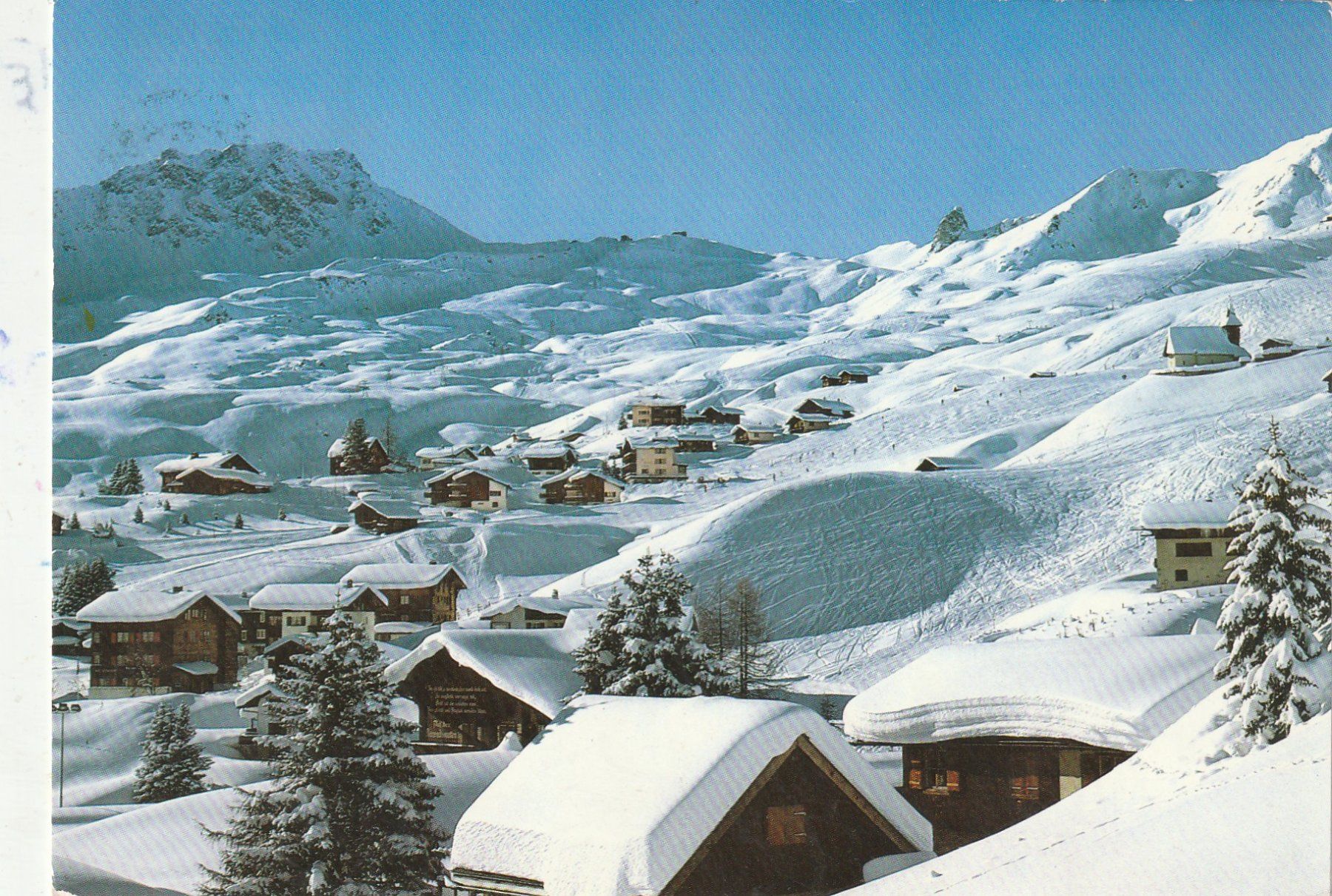 Ansichtskarten: Inner Arosa Winter – Gebraucht aus Lumbrein von made02
