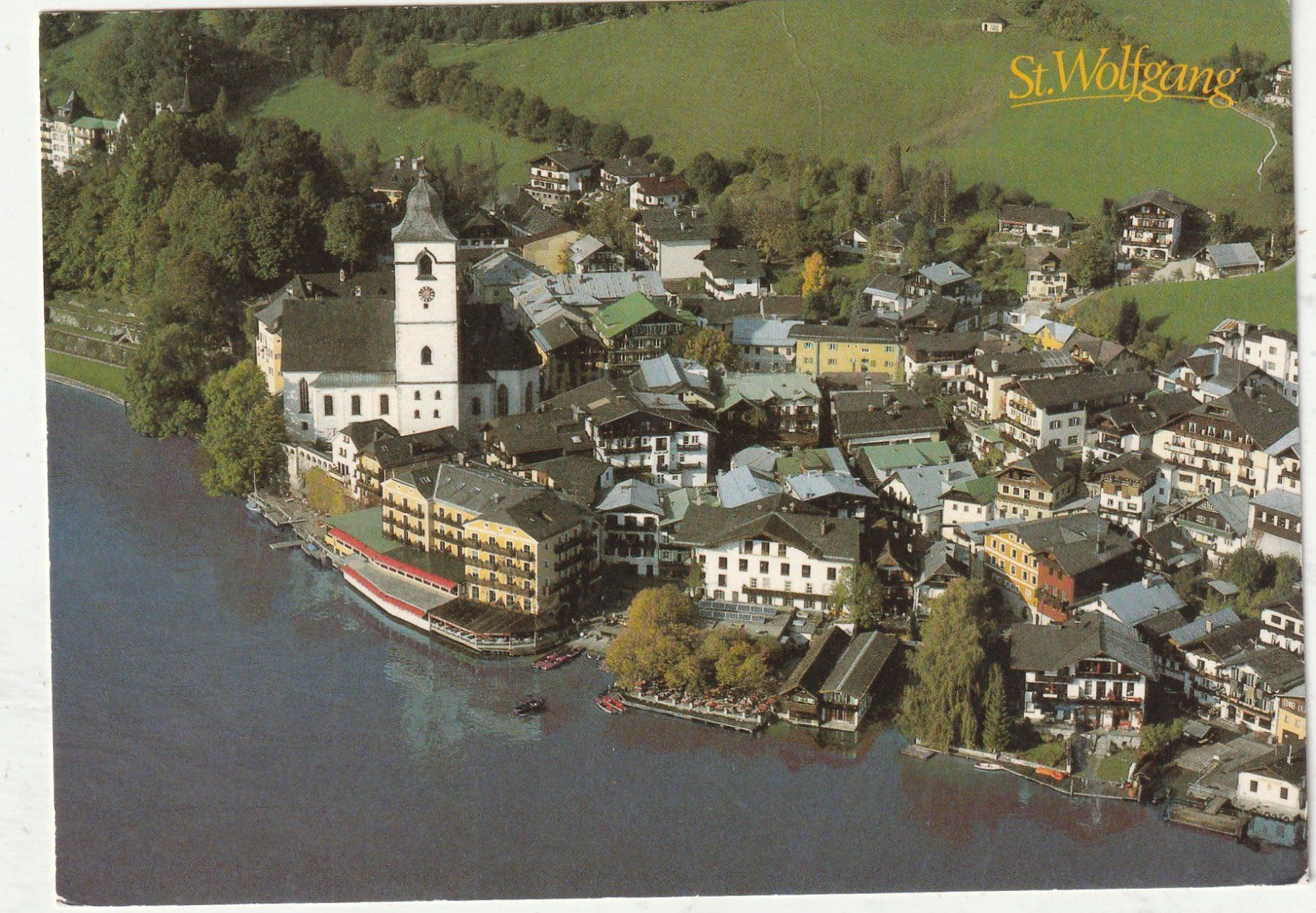 Cartoline postali: St. Wolfgang – Usato da Lumbrein venduto da made02