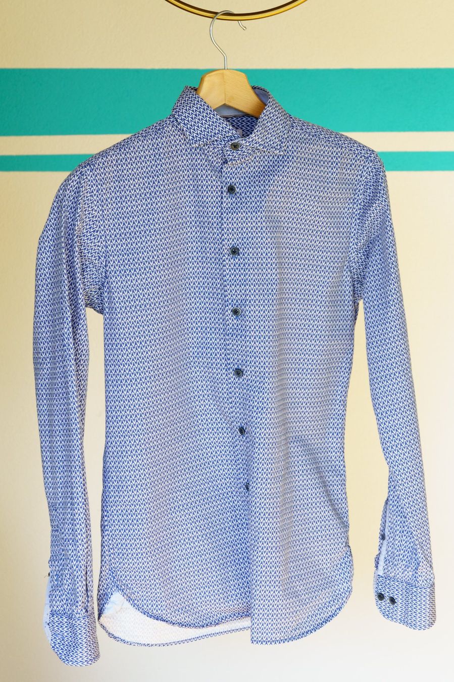 Paul Kehl Camicie: Hemd Paul Kehl 38 Slim Fit – Usato da Zürich venduto da quepassa