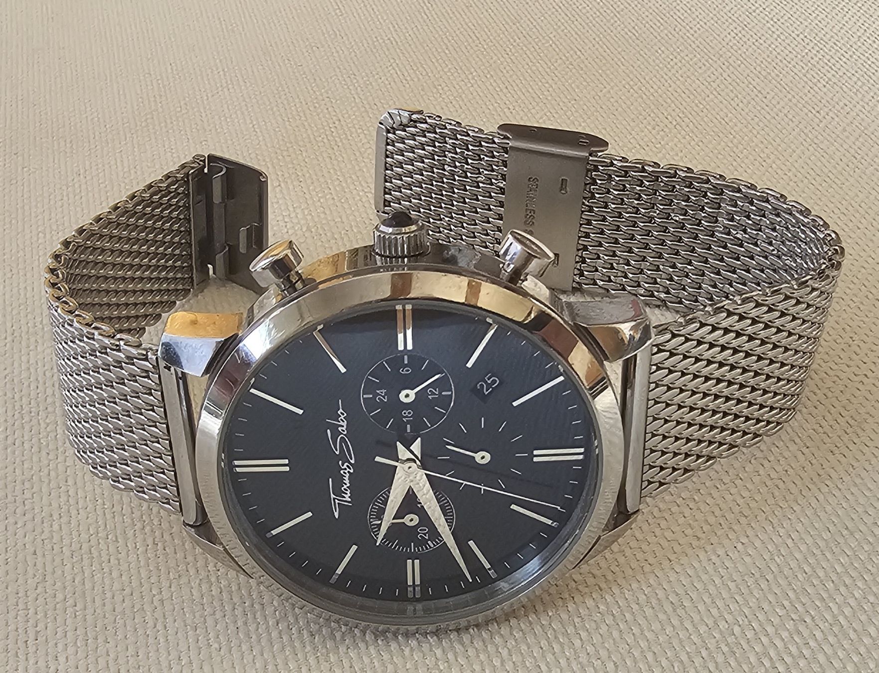 Thomas Sabo Orologi: Thomas Sabo Chronograph Elegante Herrenuhr 45.5mm  – Usato da Speicher venduto da Lemore 3
