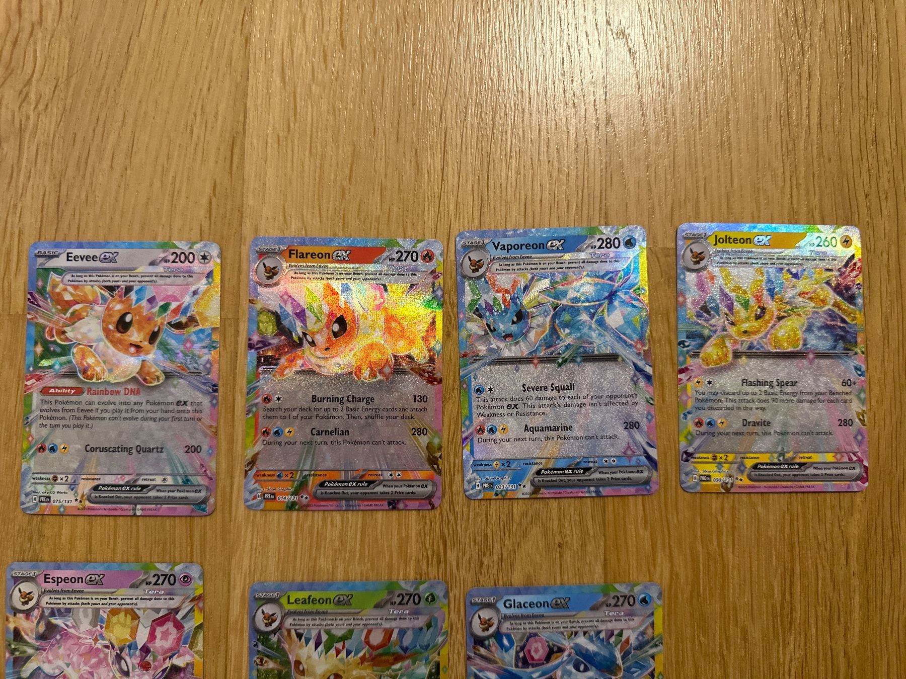 Pokémon Carte collezionabili: Eevee Evolutions ex 7er Set Prismatic Evolutions EN – Nuovo (secondo la descrizione) da Winterthur venduto da sah_gn89 1
