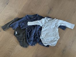 Bodyset langarm Gr. 56 blau