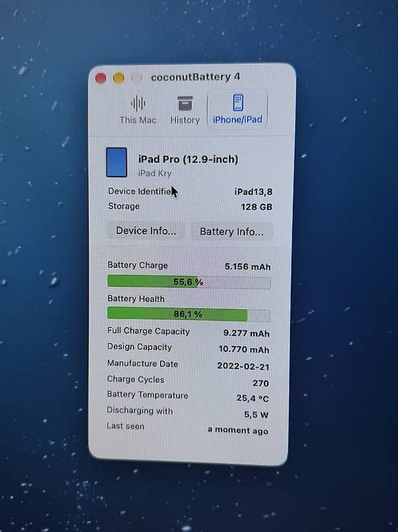 Tablet PC: iPad Pro 12.9 M1 + Magic Keyboard Space Grau – Usato da Düdingen venduto da imnotkry 3